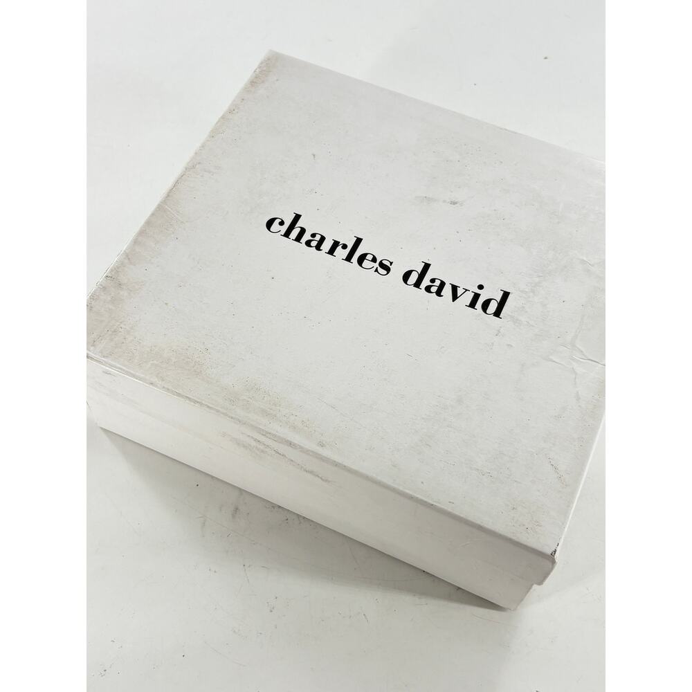 Charles David Studio Calf Hair Boots 8 NWT Ankle Booties Leopard Glam Luxury - Picture 9 of 9